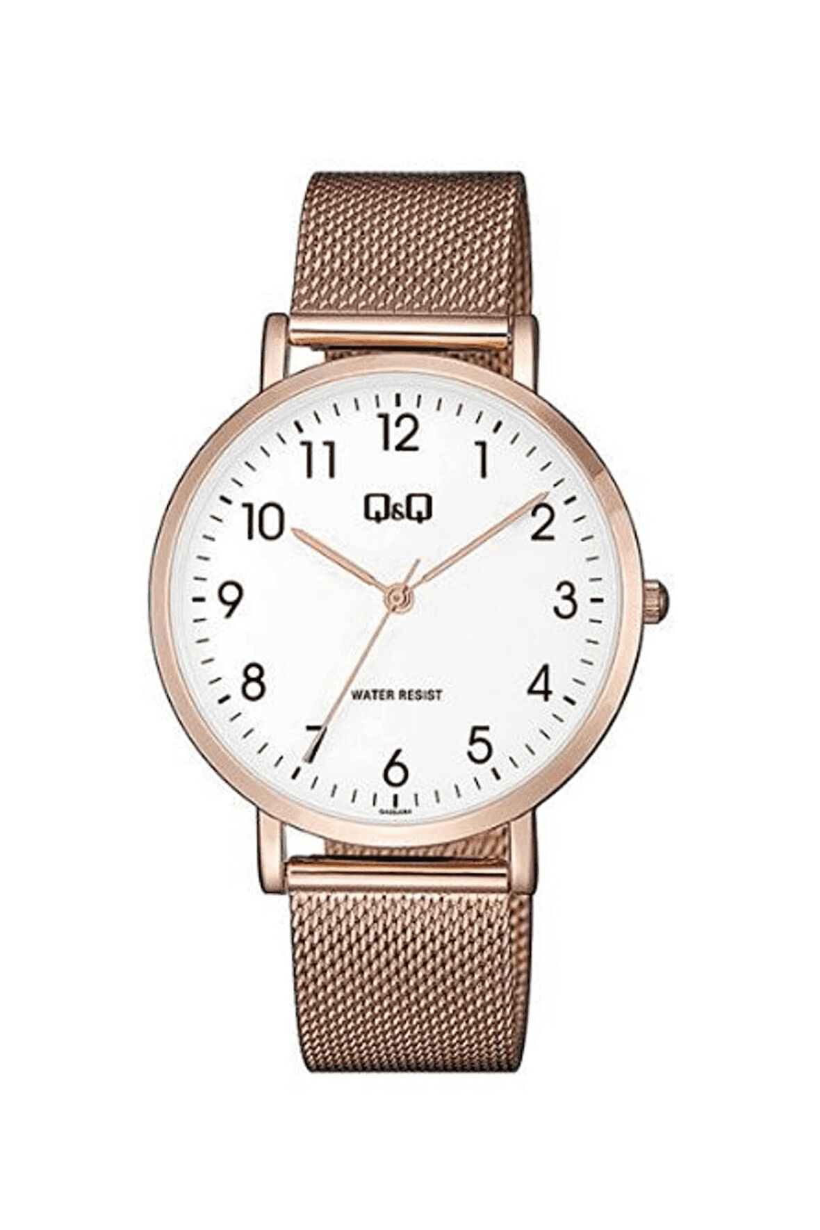 Q&Q QA20J064Y Hasır Çelik Erkek Kol Saati