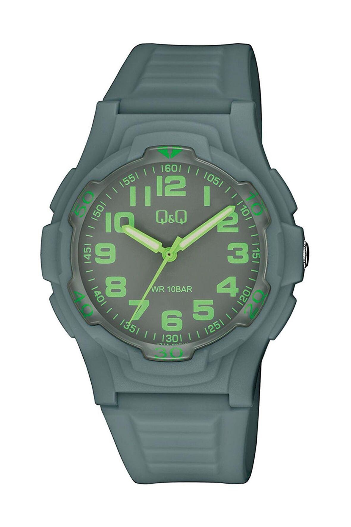 QQ.FT.1.116 QQ Silikon Kordon 100 Mt Suya Dayanıklı Yeni Sezon Şık Tasarım Çocuk Kol Saati