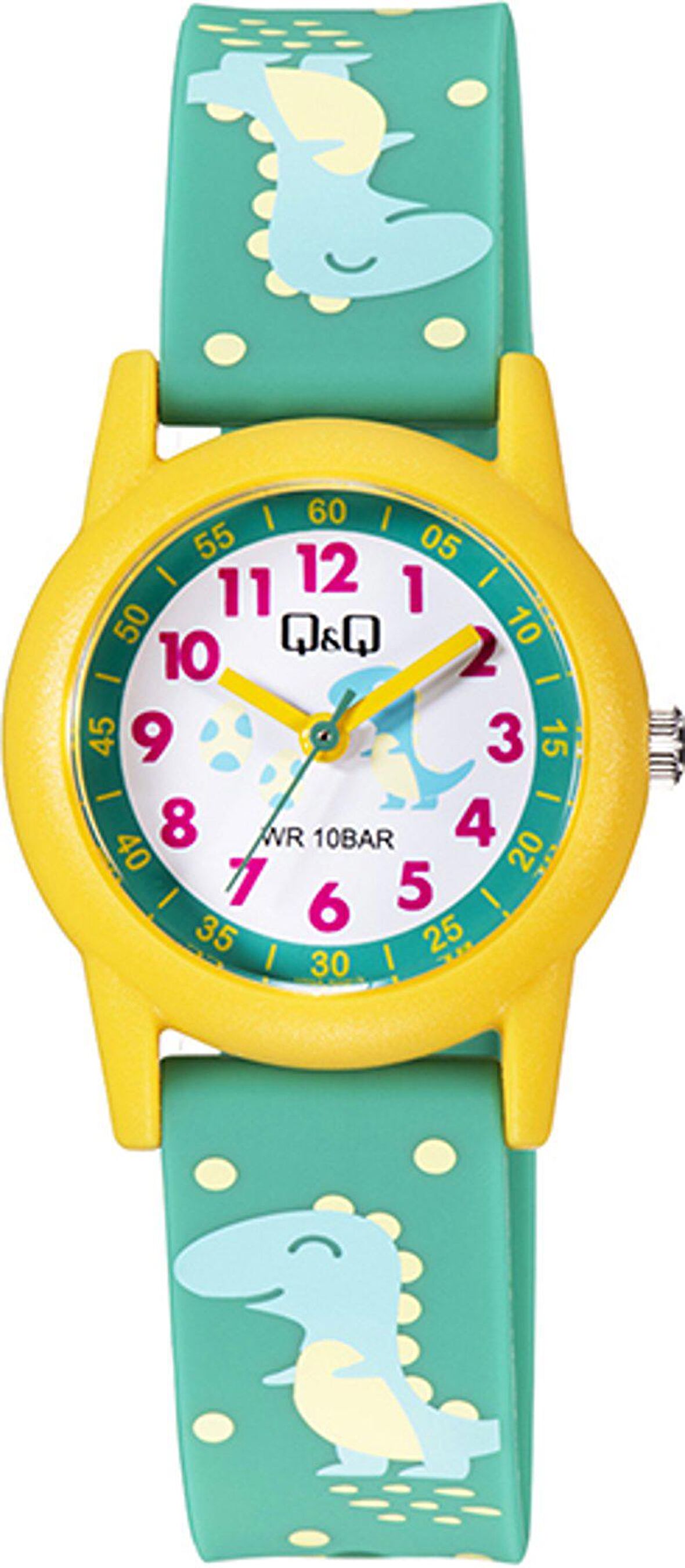 Q&Q Unisex Turkuaz Renkli Kol Saati - V22A-023VY