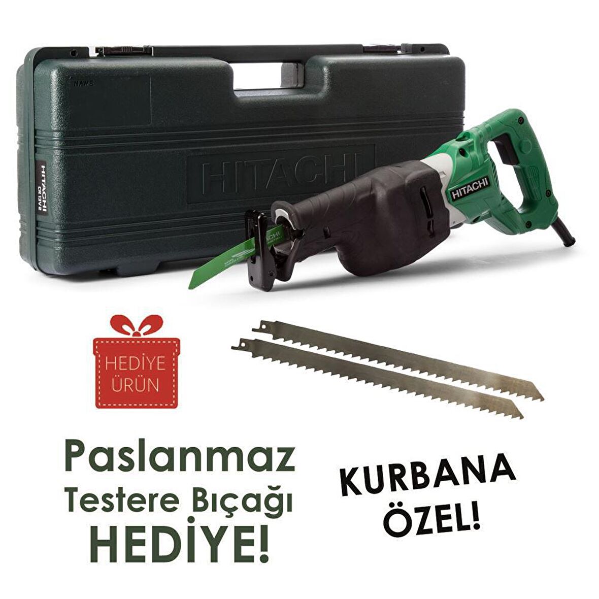 Hitachi CR13V2 1010Watt Profesyonel Tilki Kuyruğu Testere