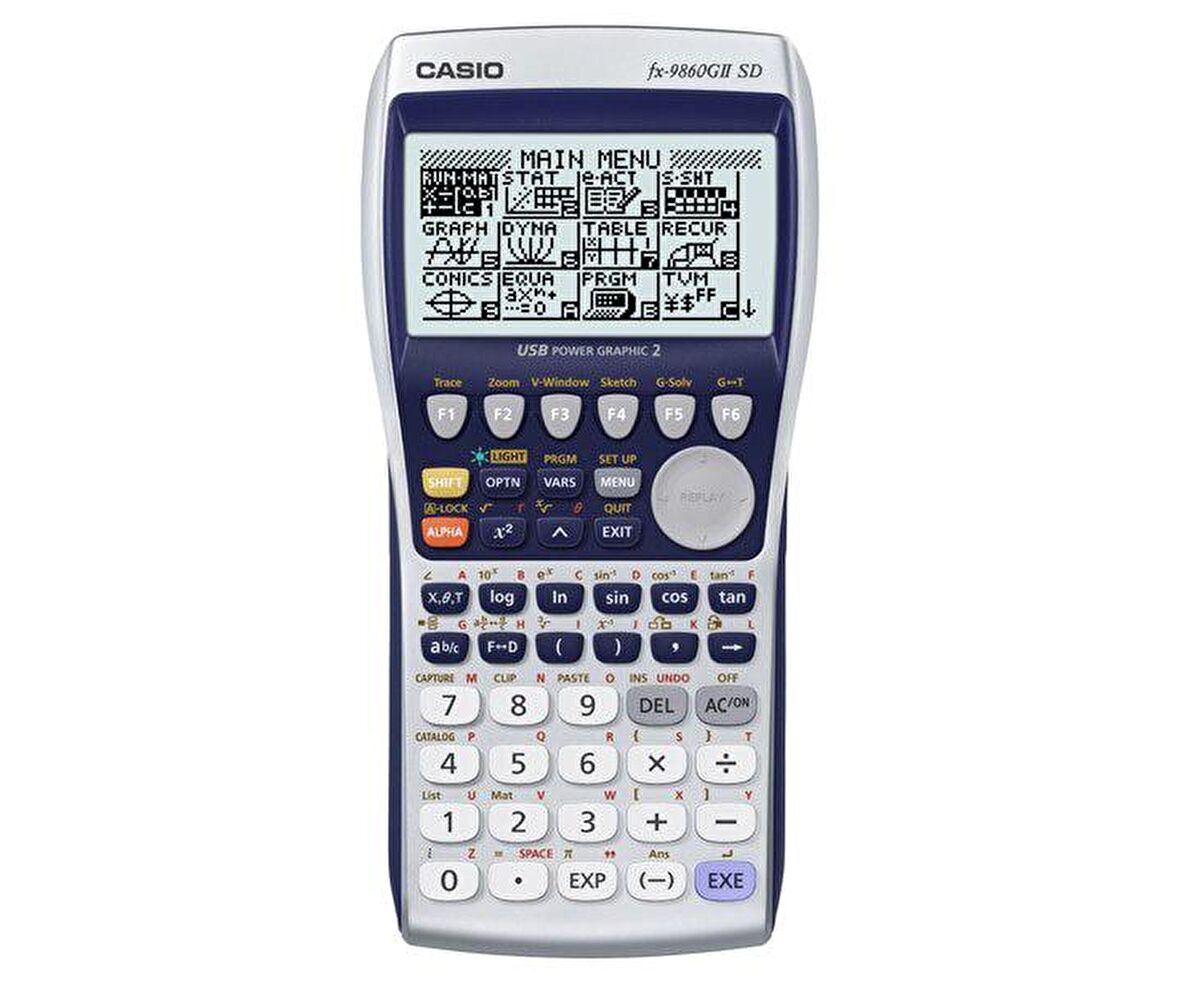 Casio FX-9860GII SD Grafik Çizen Bilimsel Hesap Makinesi