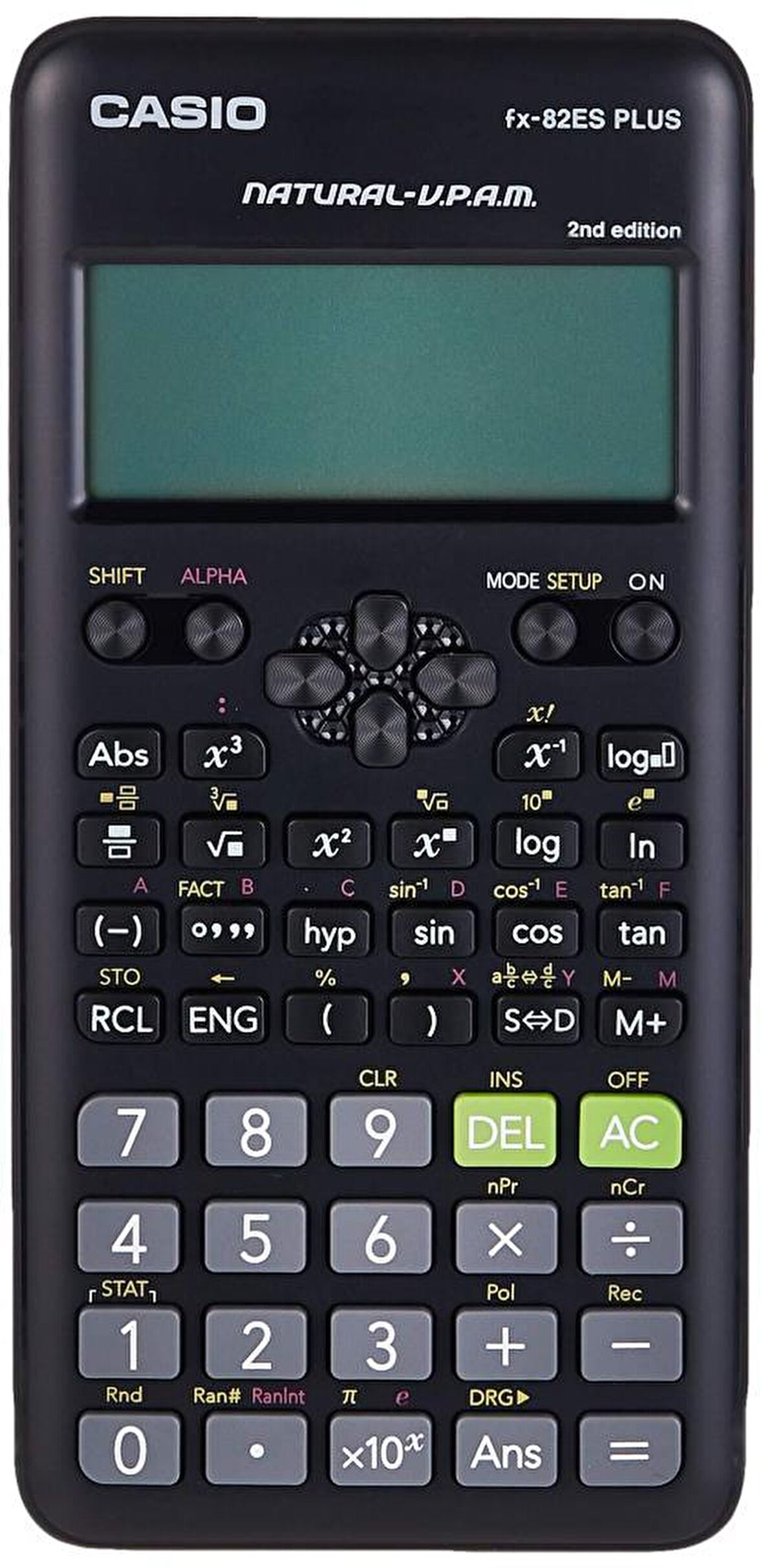 Casio FX-82ES Plus Bilimsel Fonksiyonlu Hesap Makinesi 2.Versiyon