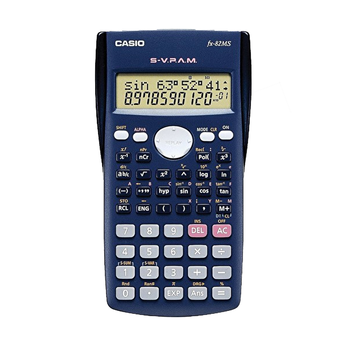 Casio FX-82MS 10+2 Hane Bilimsel Fonksiyonlu Hesap Makinesi