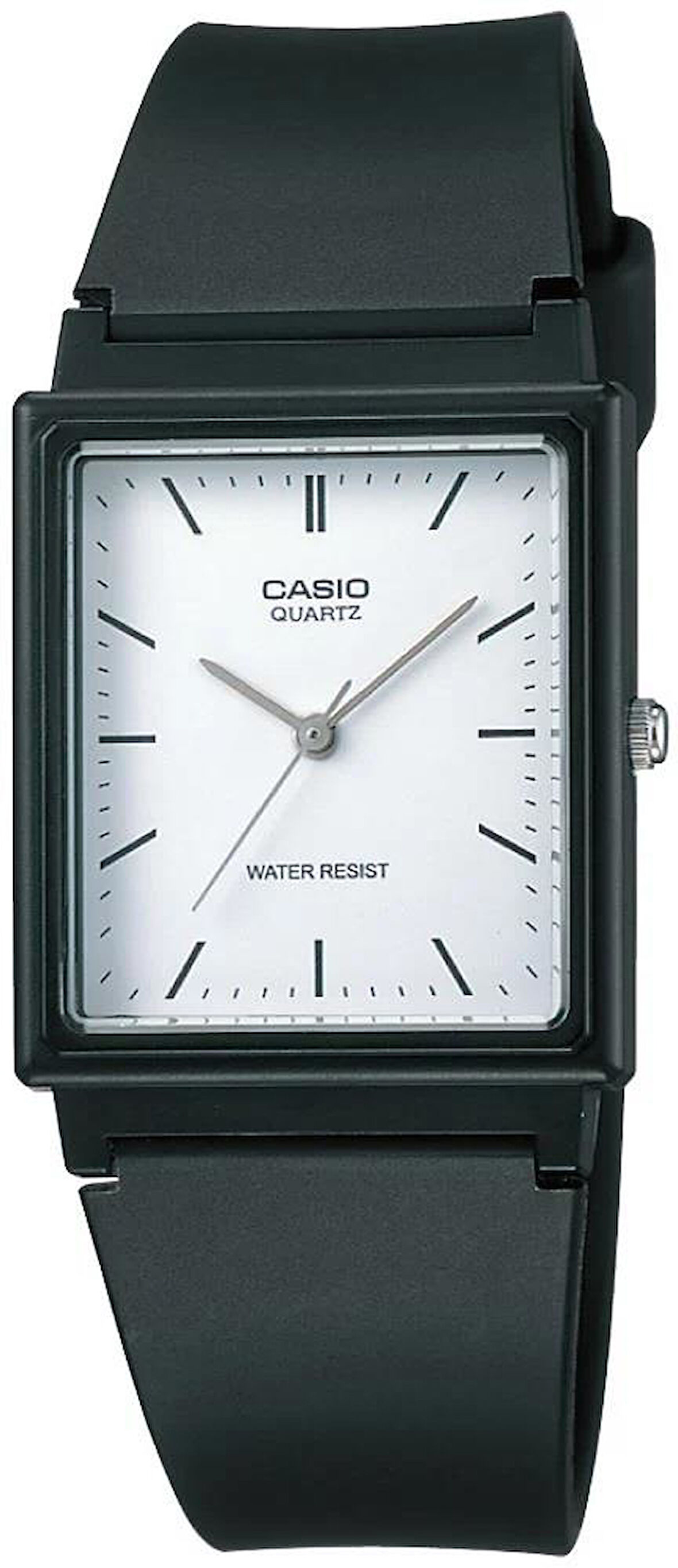 CASIO MQ-27-7EDF SİYAH SİLİKON KORDON DİKDÖRTGEN ERKEK KOL SAATİ