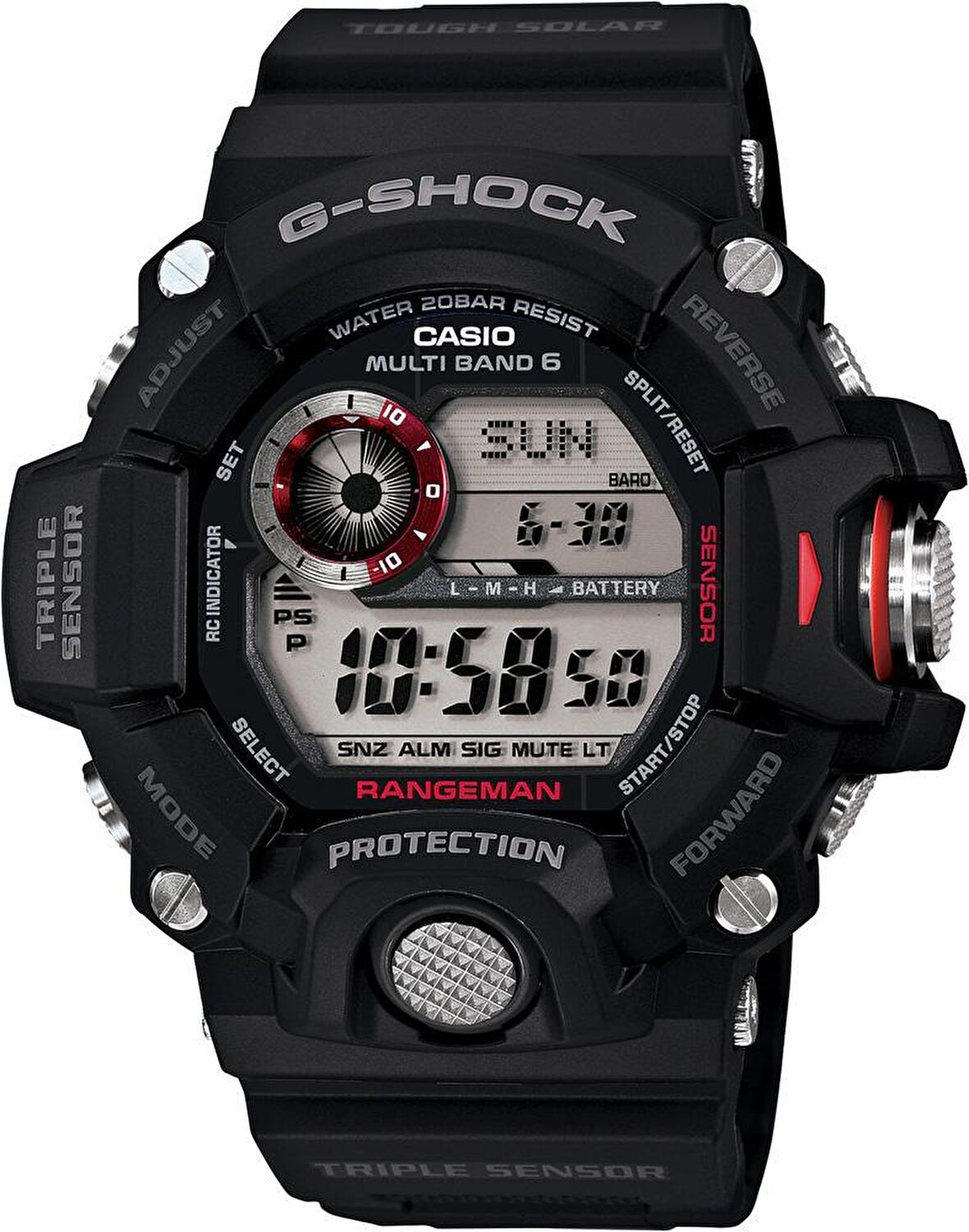 Casio GW-9400-1DR G-Shock Erkek Kol Saati