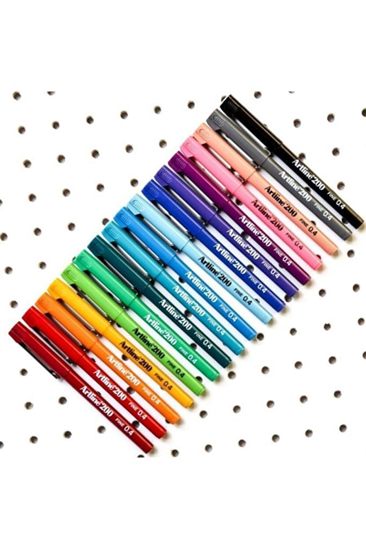Artline 200 ince Uçlu Yazı ve Çizim Kalemi Renkler 10'lu