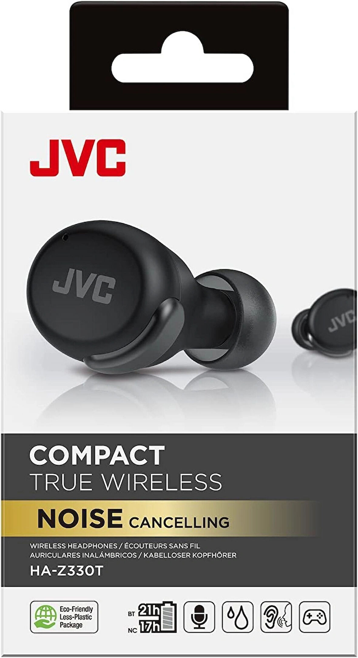 JVC HA-Z330T-B Kompakt Gerçek Kablosuz Bluetooth Kulak İçi Kulaklık