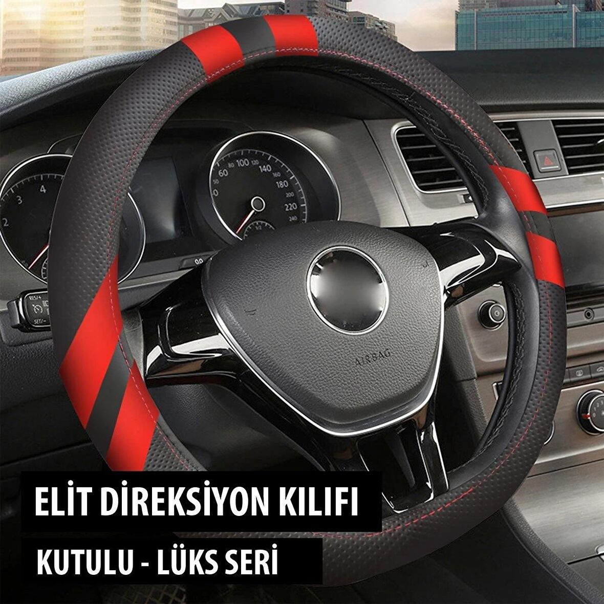 ELİT DİREKSİYON KILIFI KIRMIZI