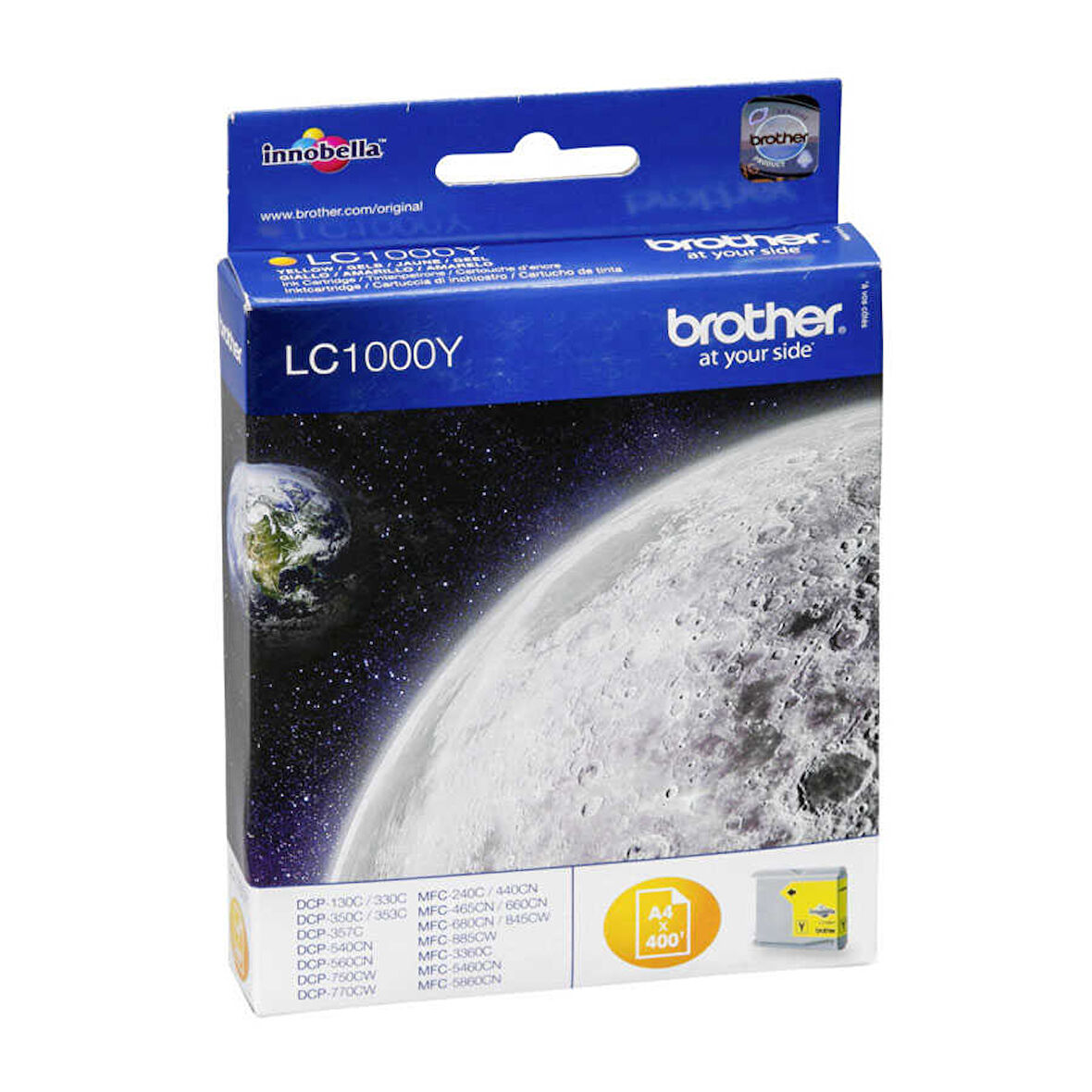 Brother LC57-LC1000 Sarı Orijinal Kartuş