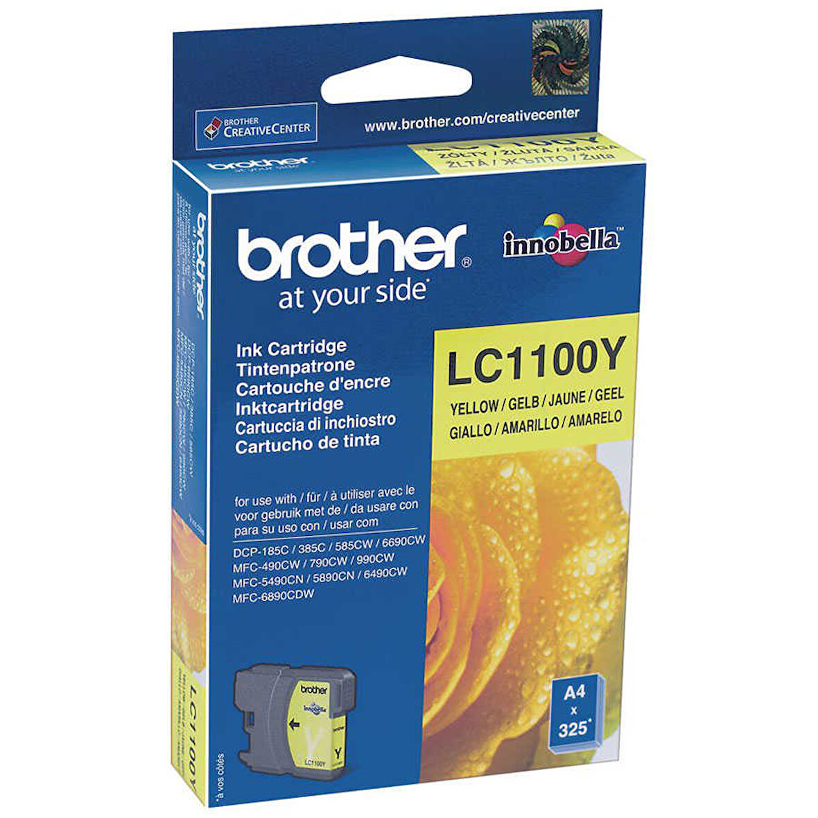 Brother LC67-LC1100 Sarı Orijinal Kartuş