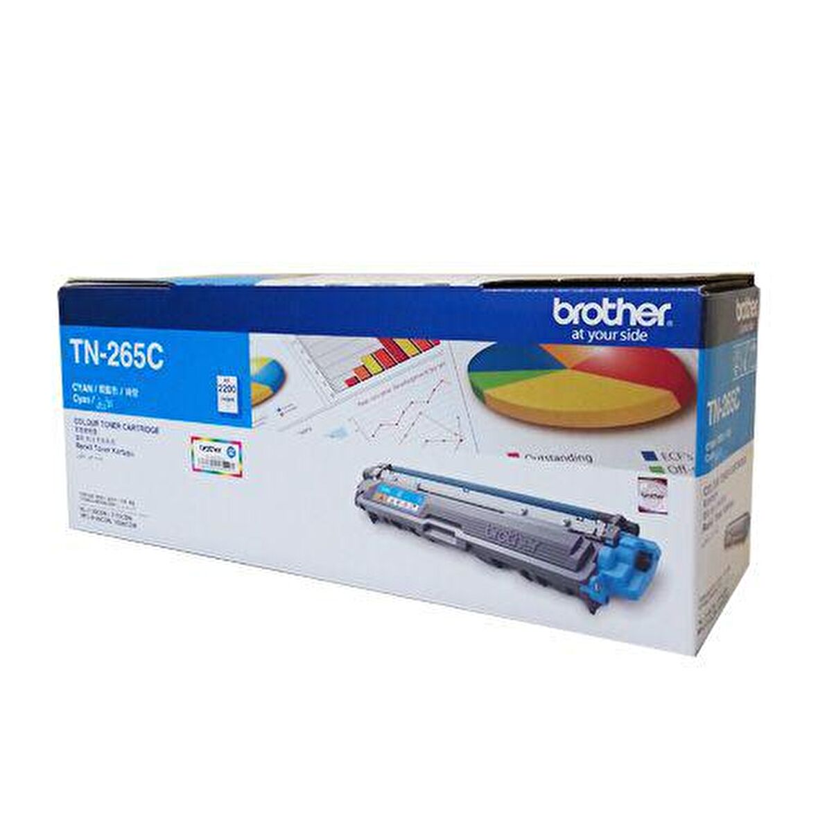 BROTHER TN265C Mavi 2200 Sayfa Lazer Toner 