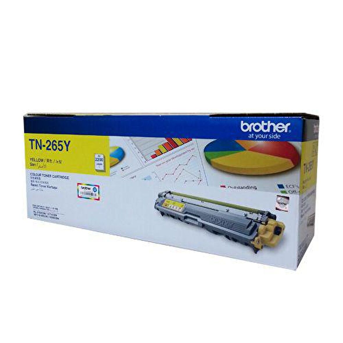 BROTHER TN265Y Sarı 2200 Sayfa Lazer Toner 
