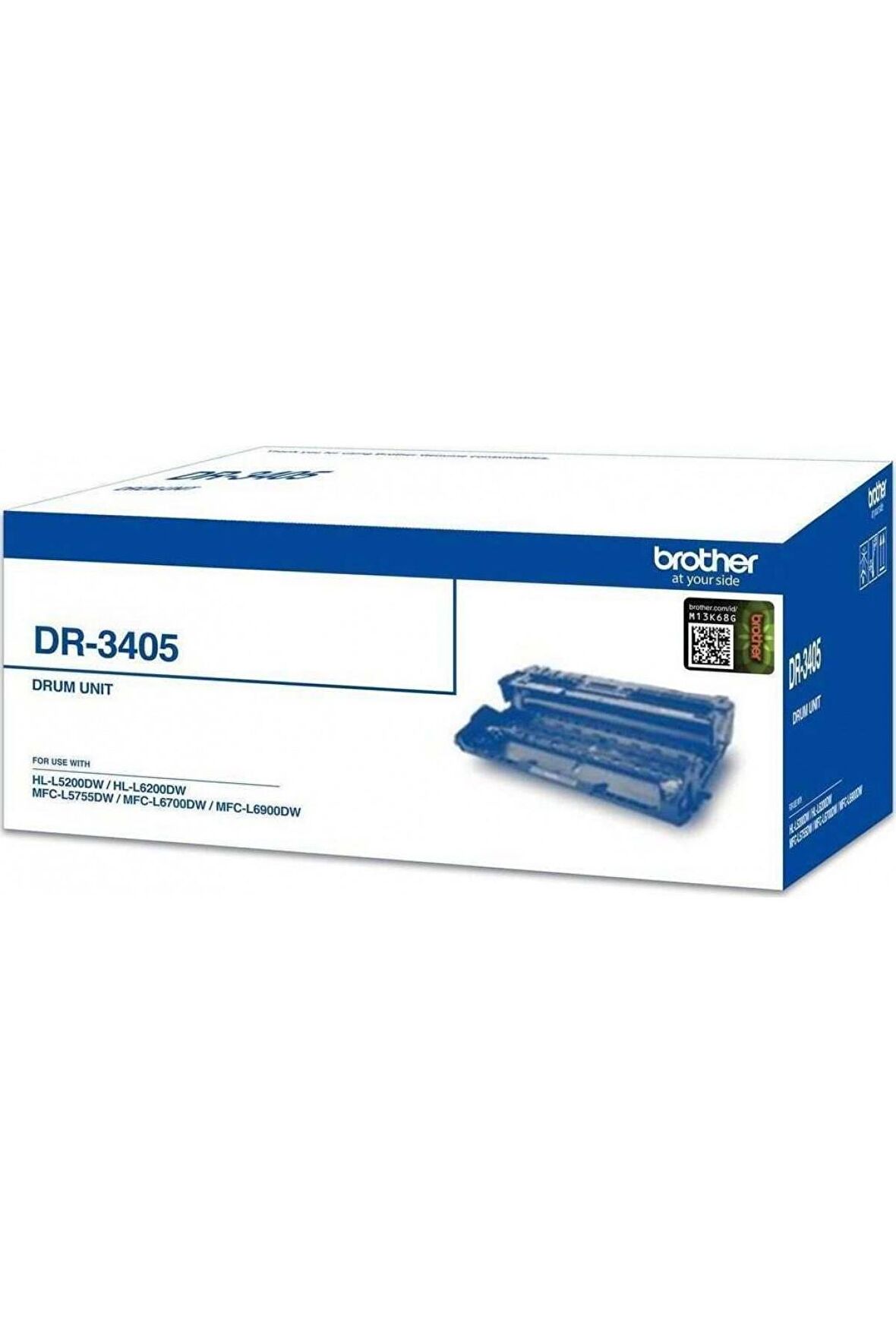 Brother DR-3405 HL-5000-5200-6200-6400 MFC-5700-5755-5900-6700-6900 50.000 Sayfa  Drum