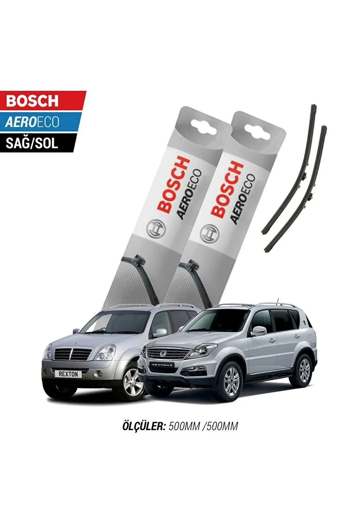 Ssangyong Rexton 2010 Model Bosch Aeroeco Muz Silecek Takımı