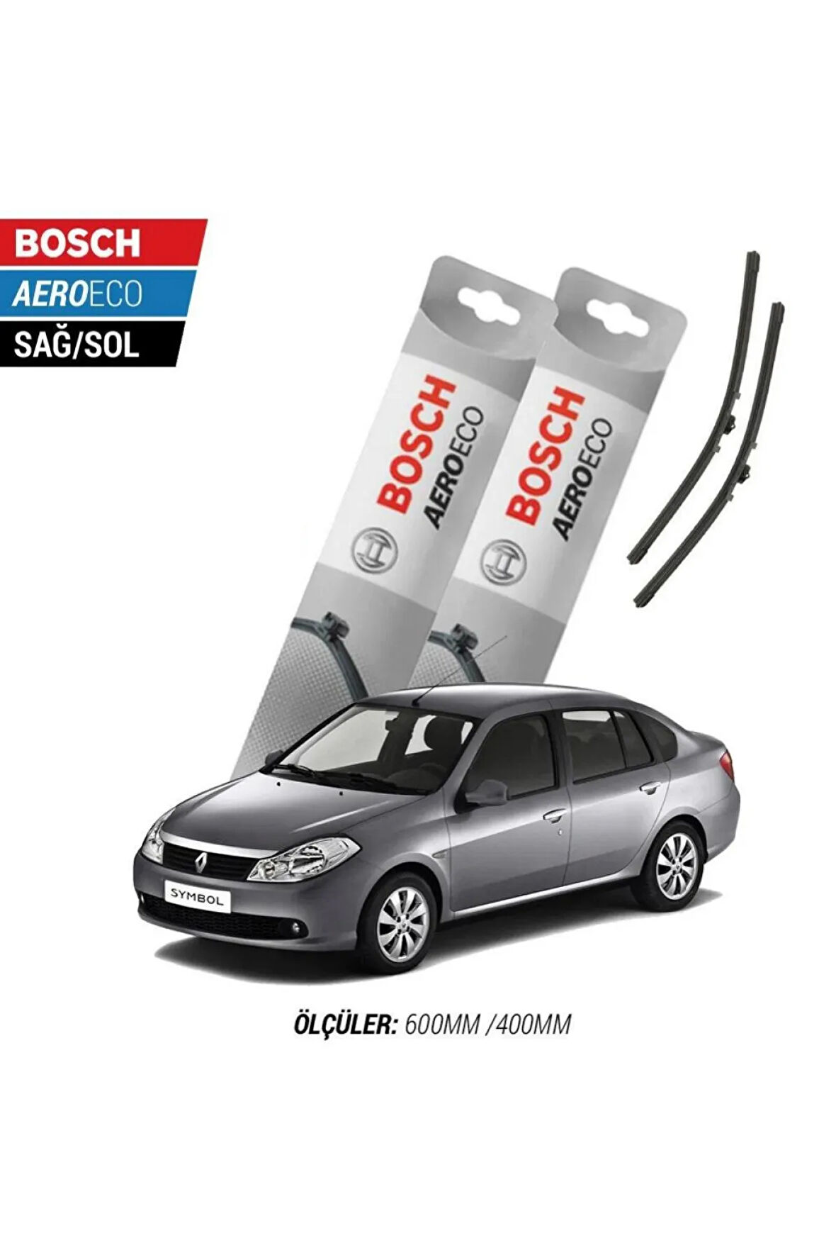 Renault Symbol 2011 Model Bosch Aeroeco Muz Silecek Takımı