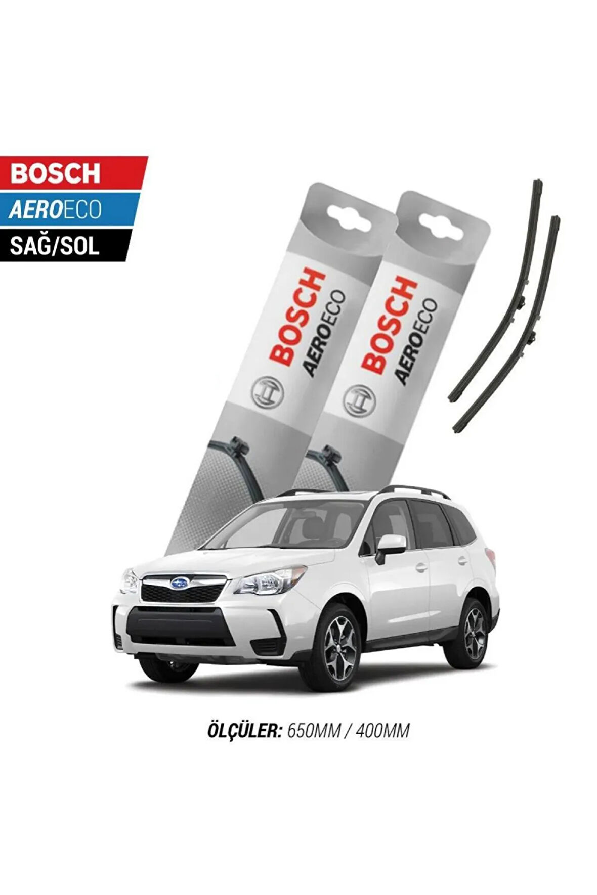 Subaru Forester 2015 Model Bosch Aeroeco Muz Silecek Takımı