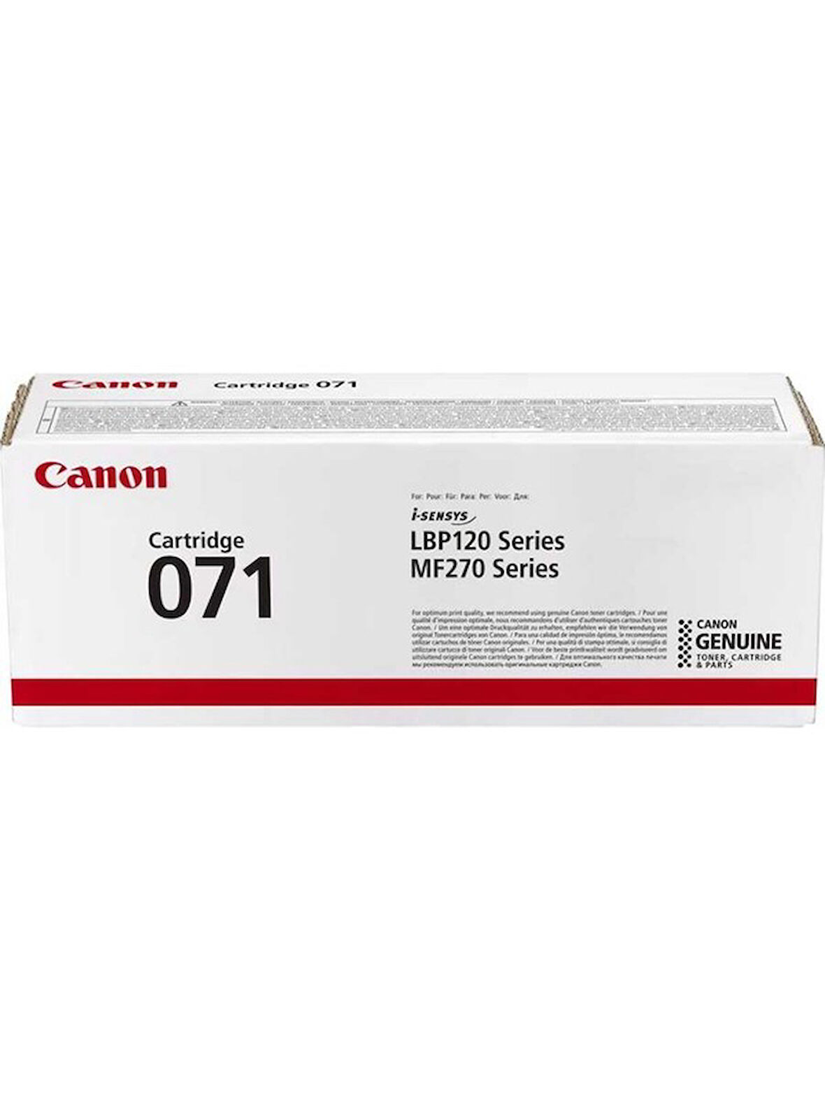 Canon CRG-071 5645C002AA Orjinal Siyah Toner