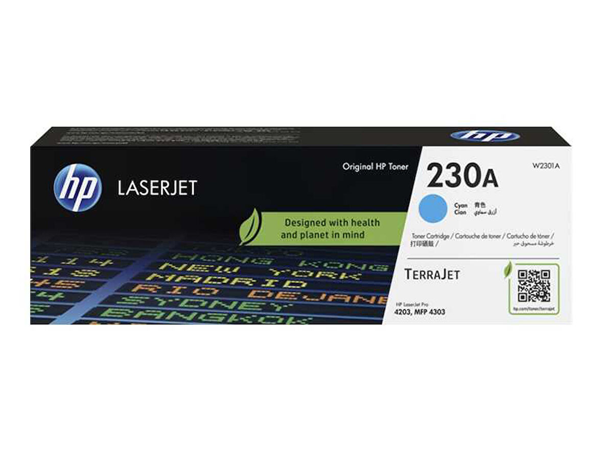 Hp 230A W2301A Mavi Orijinal Toner