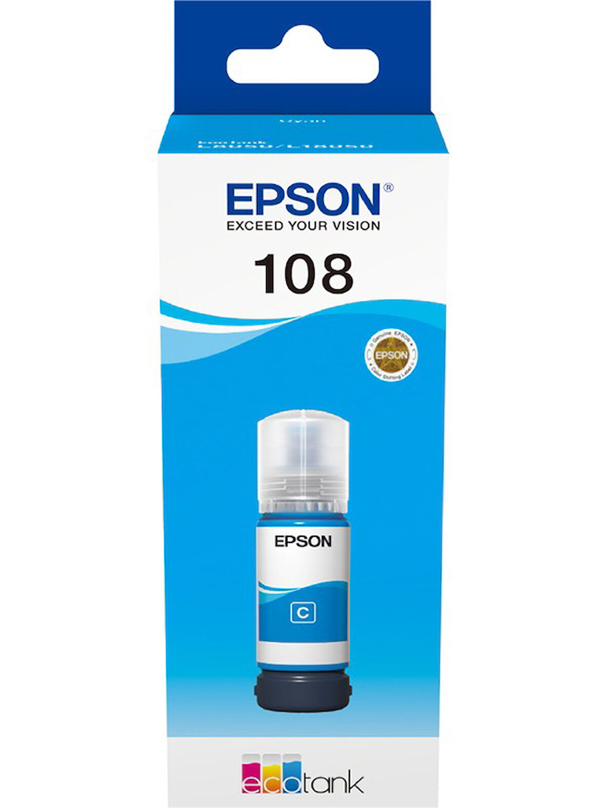 Epson C13T09C24A 108 Mavi 70ML Mürekkep Kartuş