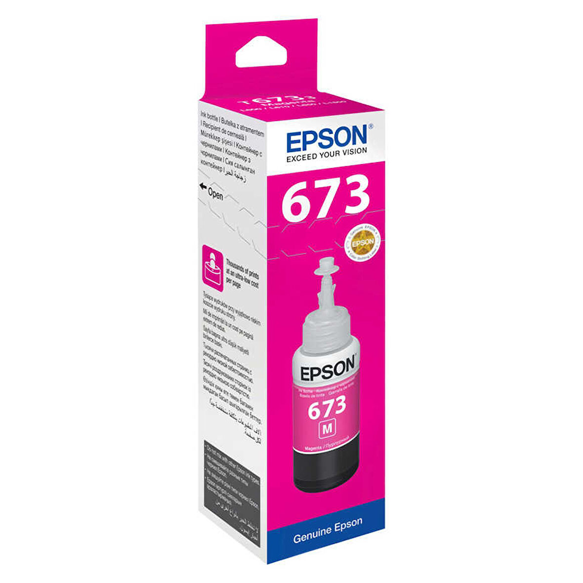 Epson T6733-c13t67334a Kırmızı Orijinal Mürekkep