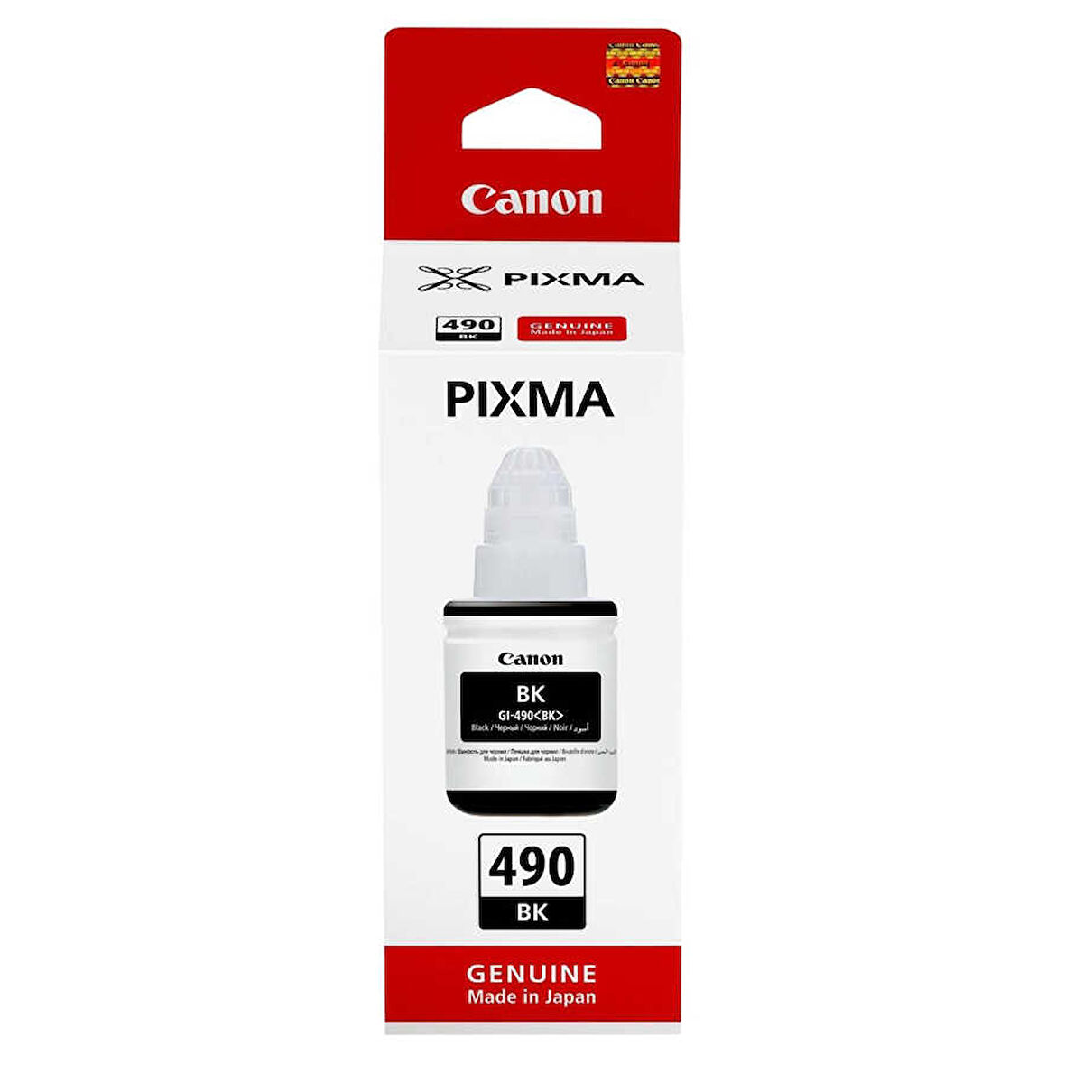 Canon Gı-490/0663c001 Siyah Orijinal Mürekkep