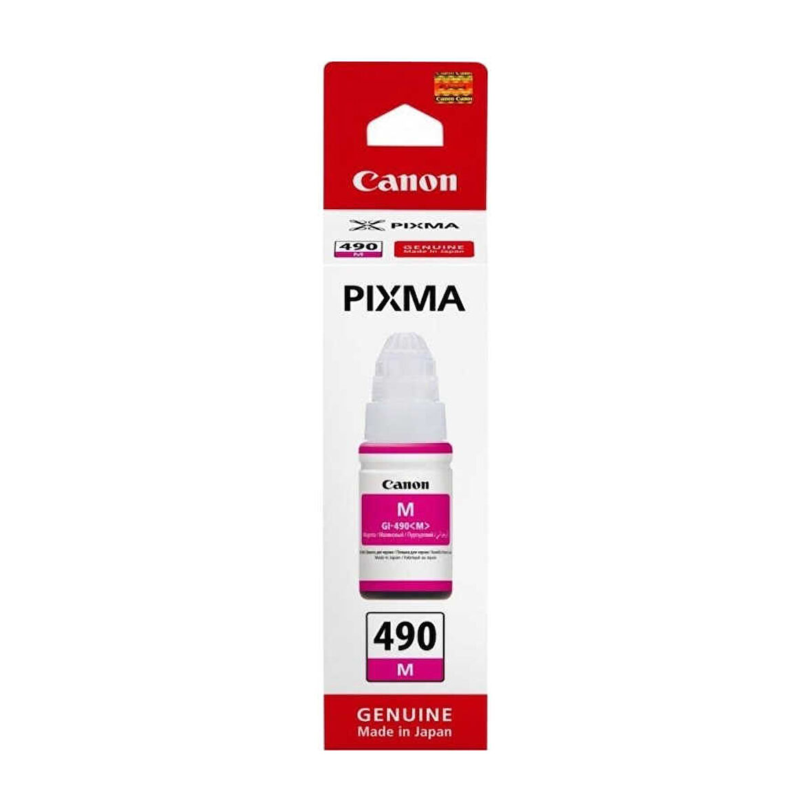 Canon Gı-490/0665c001 Kırmızı Orijinal Mürekkep