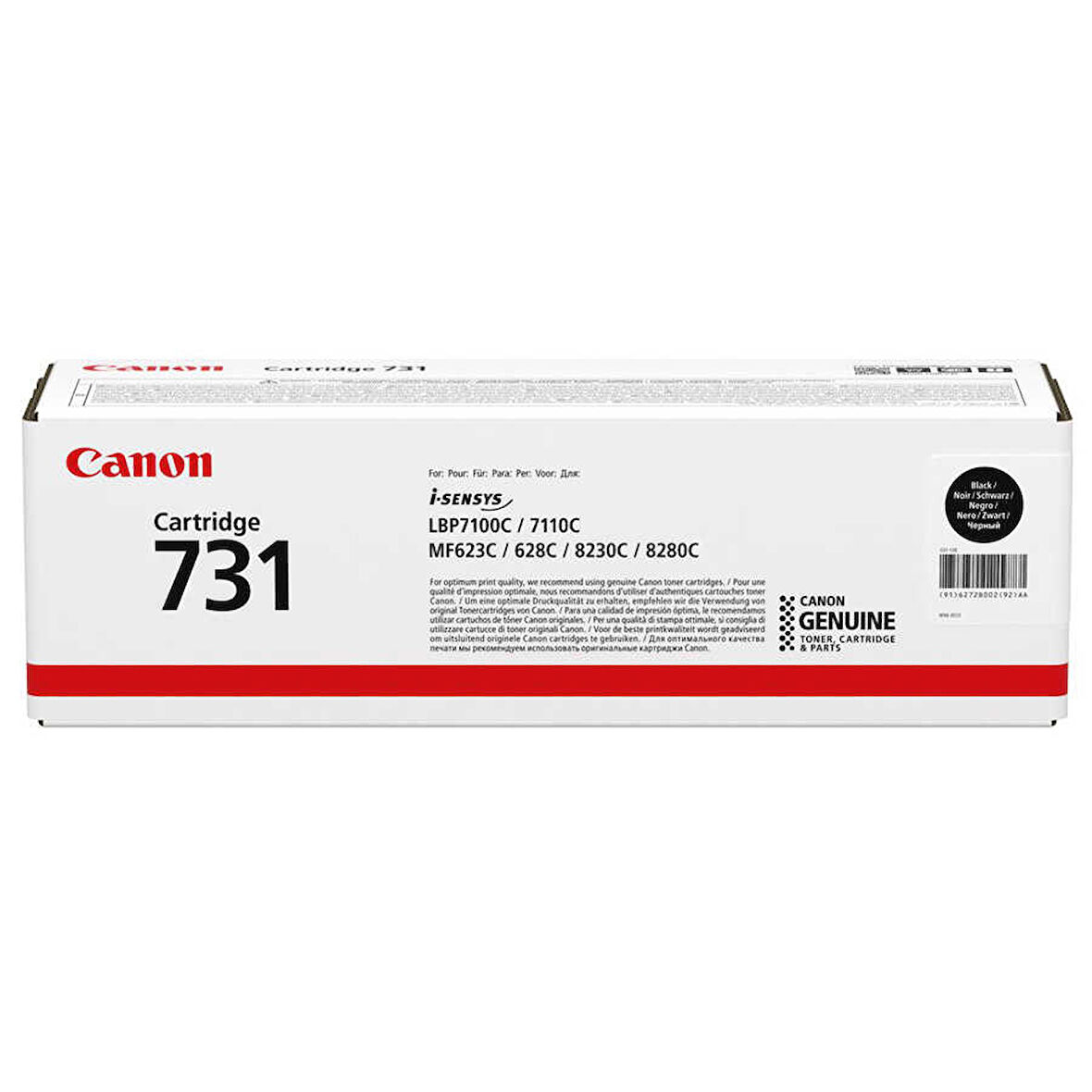  Canon Crg-731/6272b002 Siyah Orijinal Toner