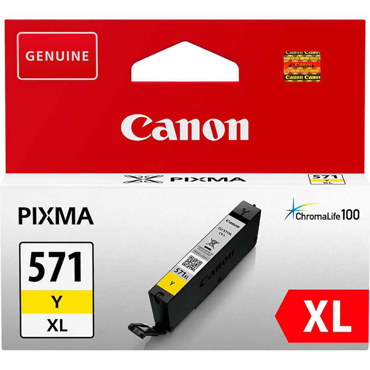Canon CLI-571XL 0334C001 Sarı Orijinal Kartuş