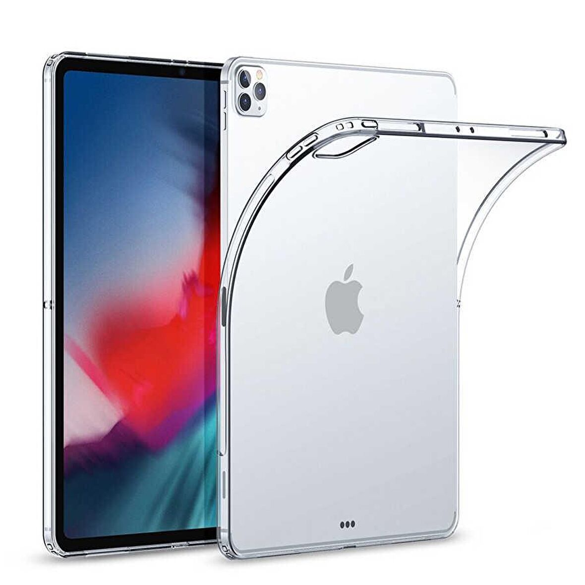 Apple iPad Pro 11 2020 Kılıf Fuchsia Tablet Süper Silikon Kapak