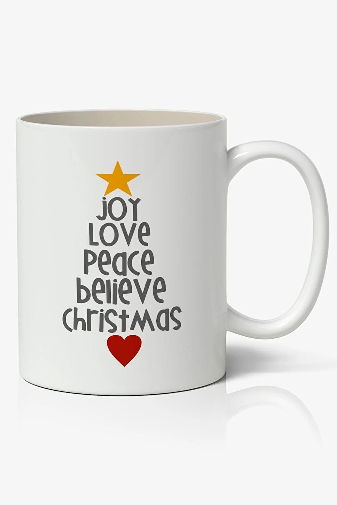 Kişiye Özel Yılbaşı Yeni Yıl Christmas Temalı Beyaz Kupa Bardak Sevgiliye Arkadaşa Hediye v33