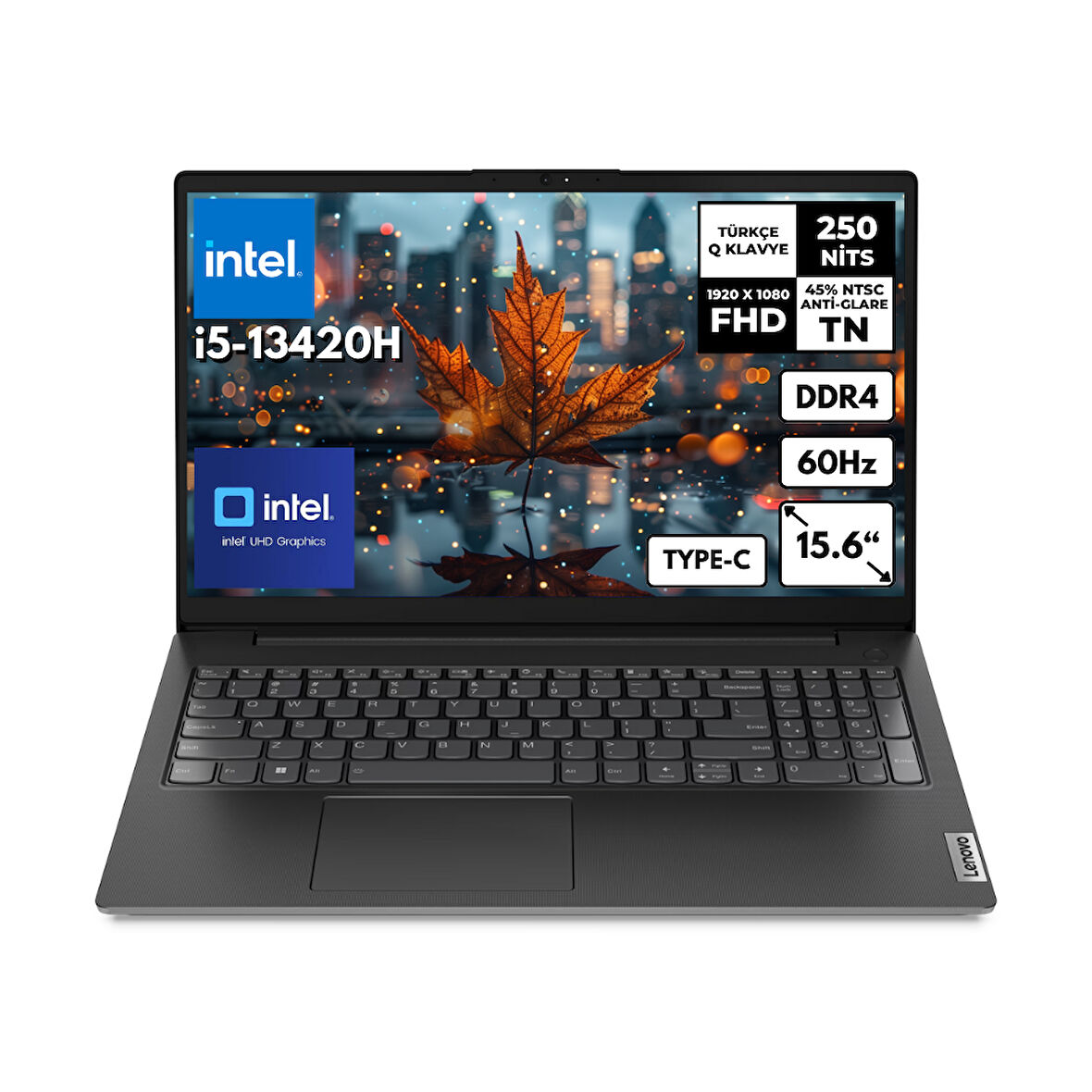Lenovo V15 G4 i5-13420H 16GB 512 GBSSD UHD Graphics 15.6" FHD Windows 11 Pro Notebook 83A1008TTRHMF26