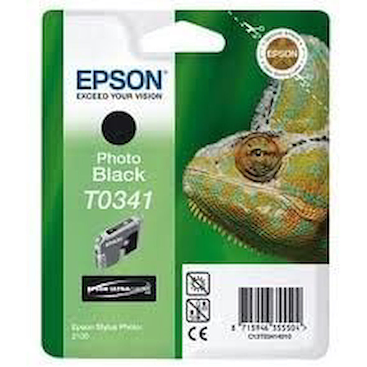 Epson C13T034140 (T0341) Foto Siyah Photo Black Orjinal Kartuş Stylus Photo 2100