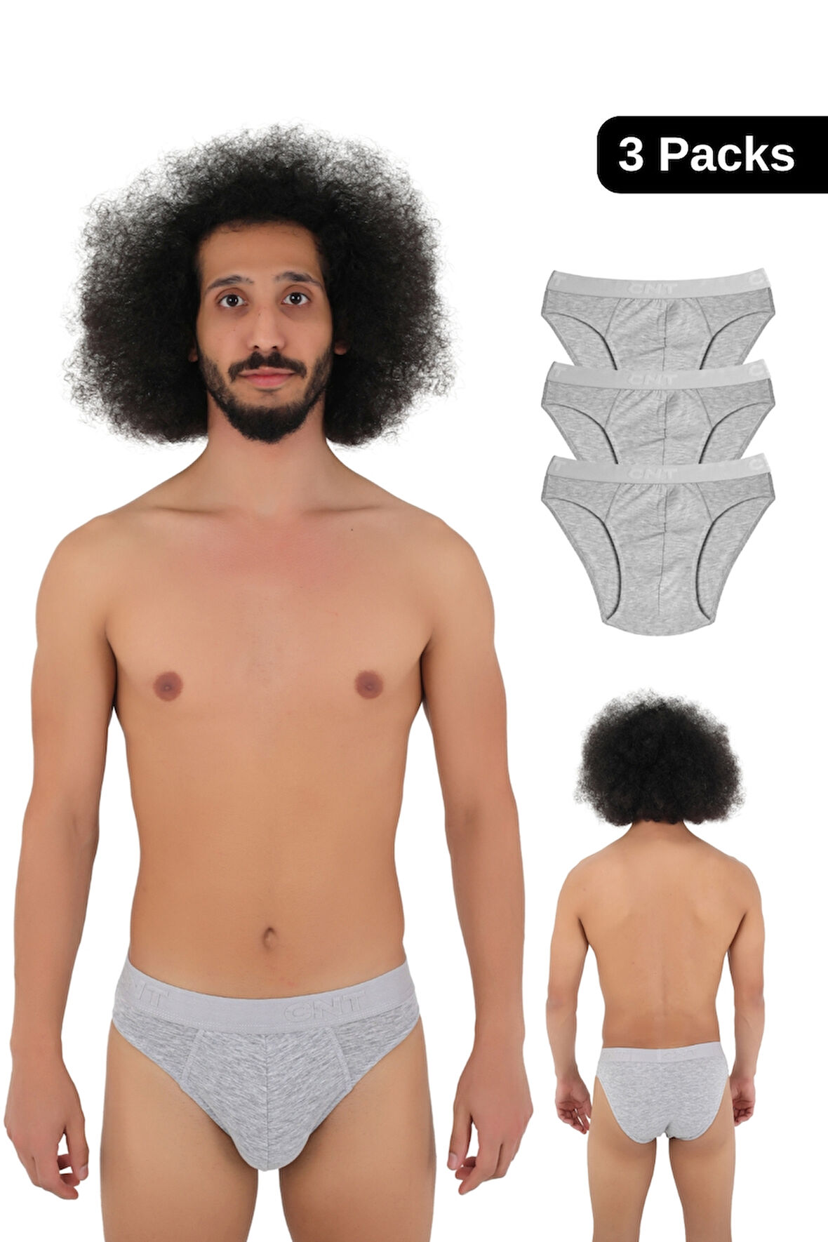 CNT Erkek Slip Külot Likralı 3'lü Premium Paket 