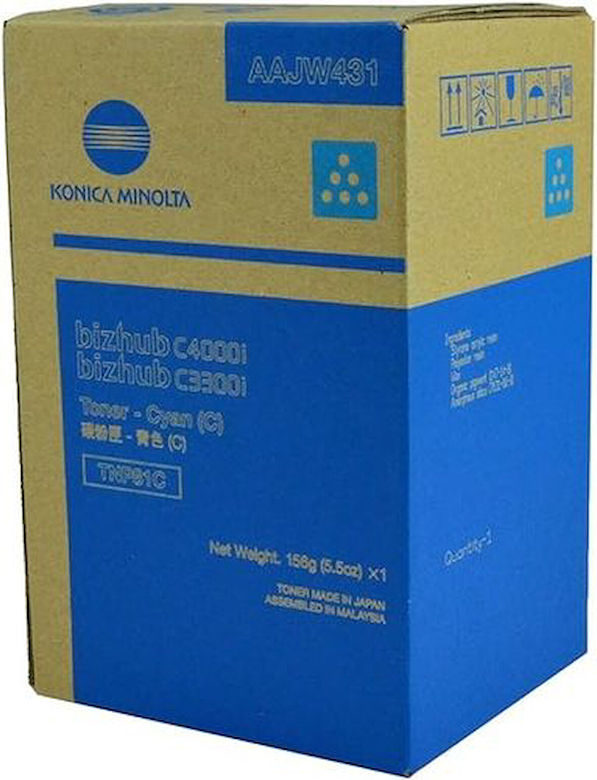 Konica Minolta TNP-81C (AAJW431) Mavi Cyan Orjinal Toner C3300i