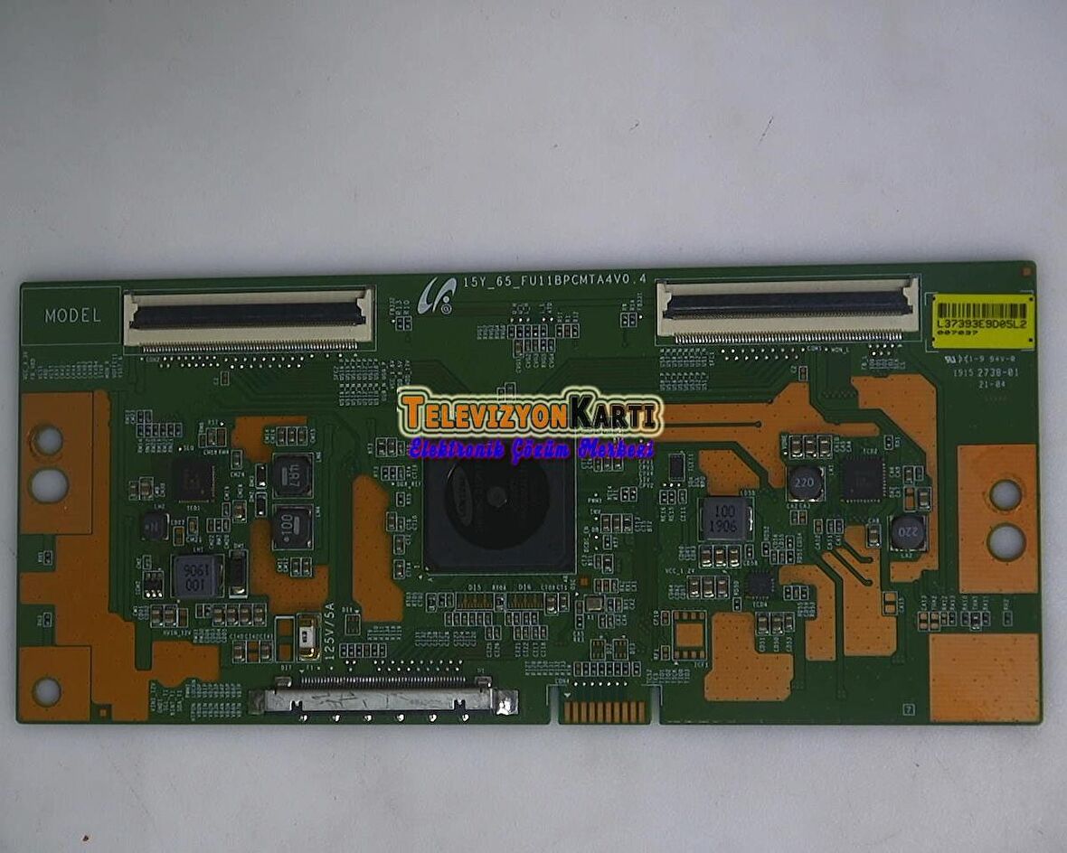 15Y_65_FU11BPCMTA4V0.4, LJ94-37393E, 37393E, VESTEL 65UD8900, T CON Board, VES650QNTS-2D-U11
