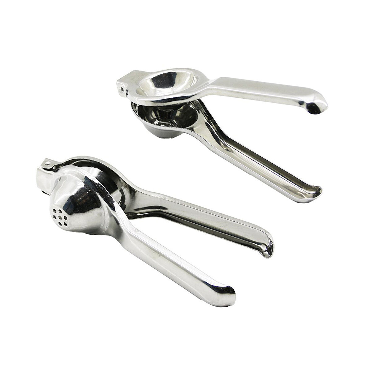INOX METAL  LİMON SIKACAK  KOLLU PRES MODELİ   20CM (4987)