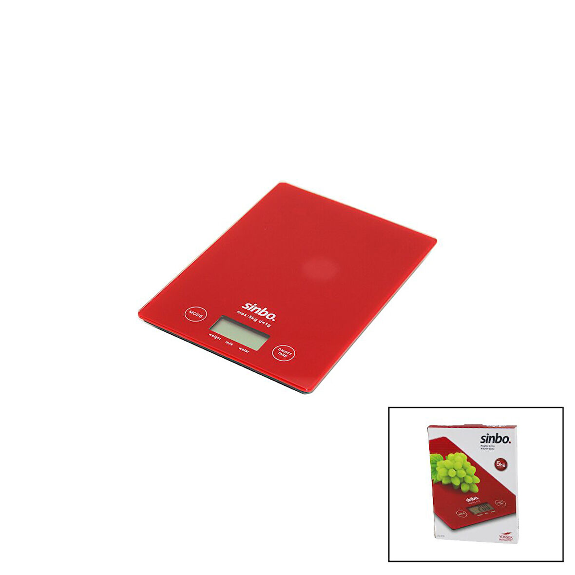 CAM  MUTFAK TARTISI TERAZİ  LCD EKRAN   5KG/1GR  PİLLİ=CR2032 GR/OZ/ML/IB ÖLÇÜM SKS-4519 (4987)