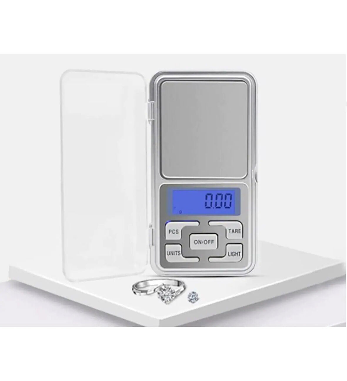 Dijital Hassas Elektronik Kuyumcu Cep Terazisi Tartı 200 gr / 0.01 gr (4987)