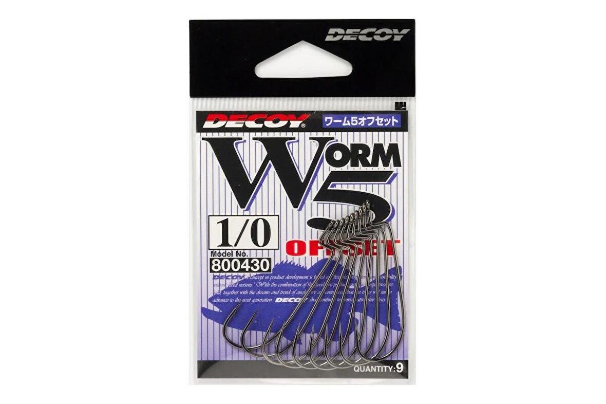 DECOY Worm5 Offset Hook Offset İğne