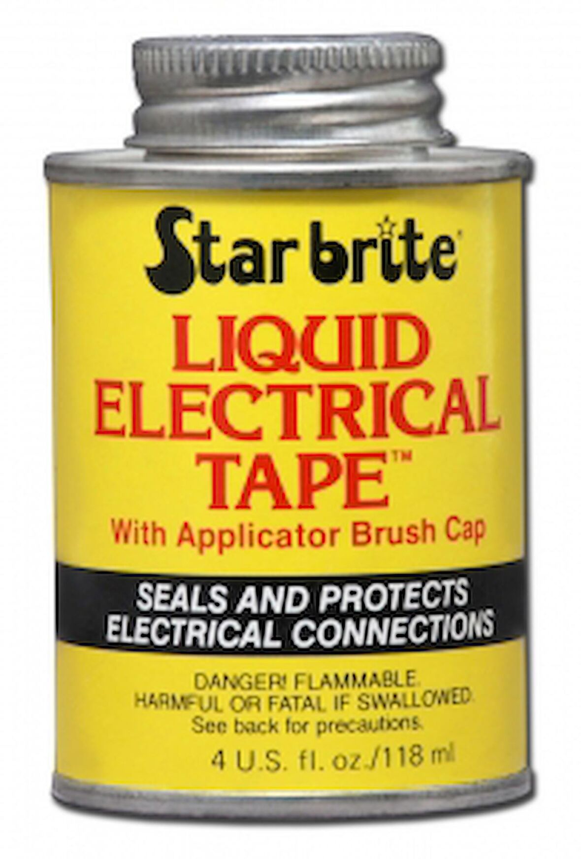 Sıvı elektrik bandı, 118 ml. Siyah.