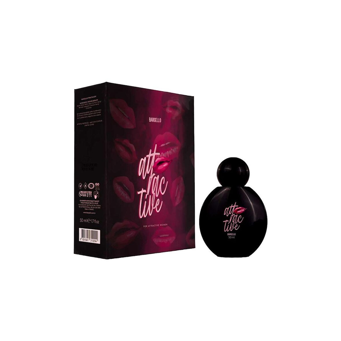 Bargello ATTRACTIVE EDP Çiçeksi Kadın Parfüm 50 ml  