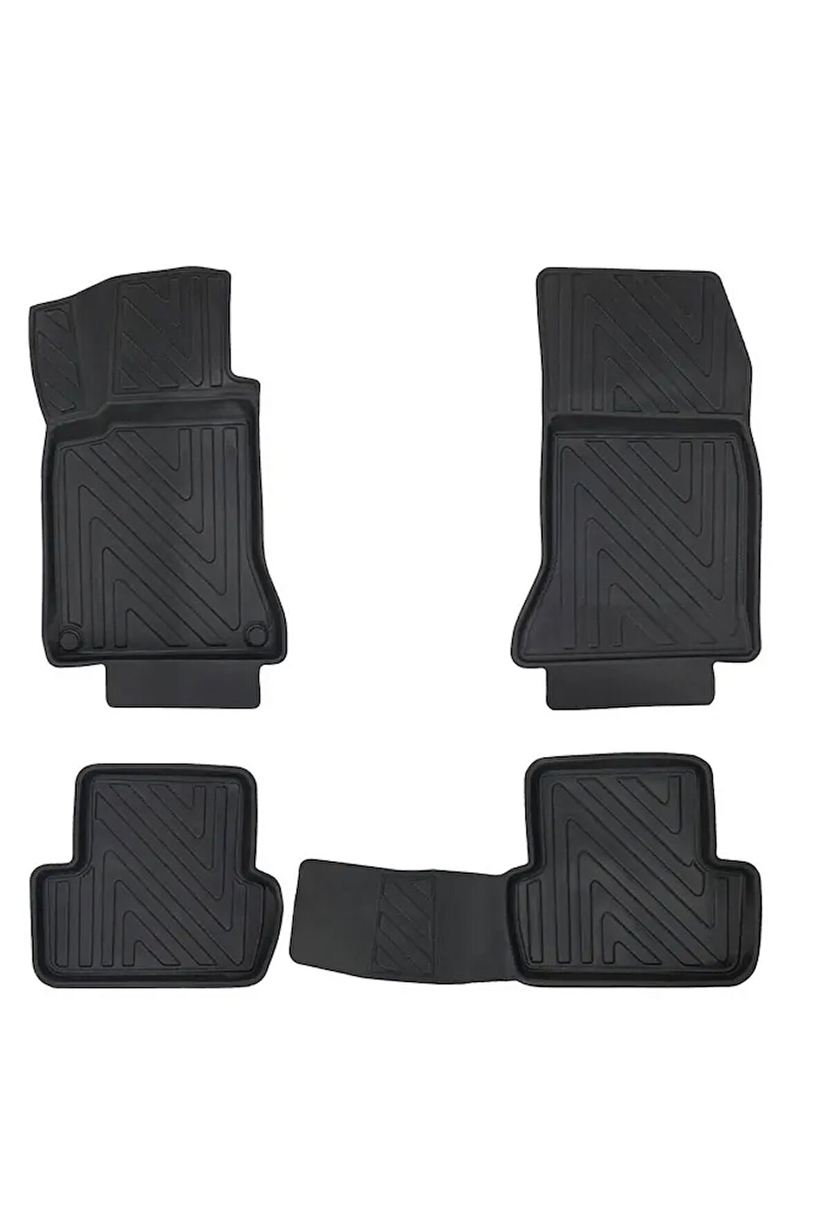 Mercedes Cla W117 2013-2019 ile Uyumlu Carbon Desenli Ultra Premium Havuzlu Oto Paspas