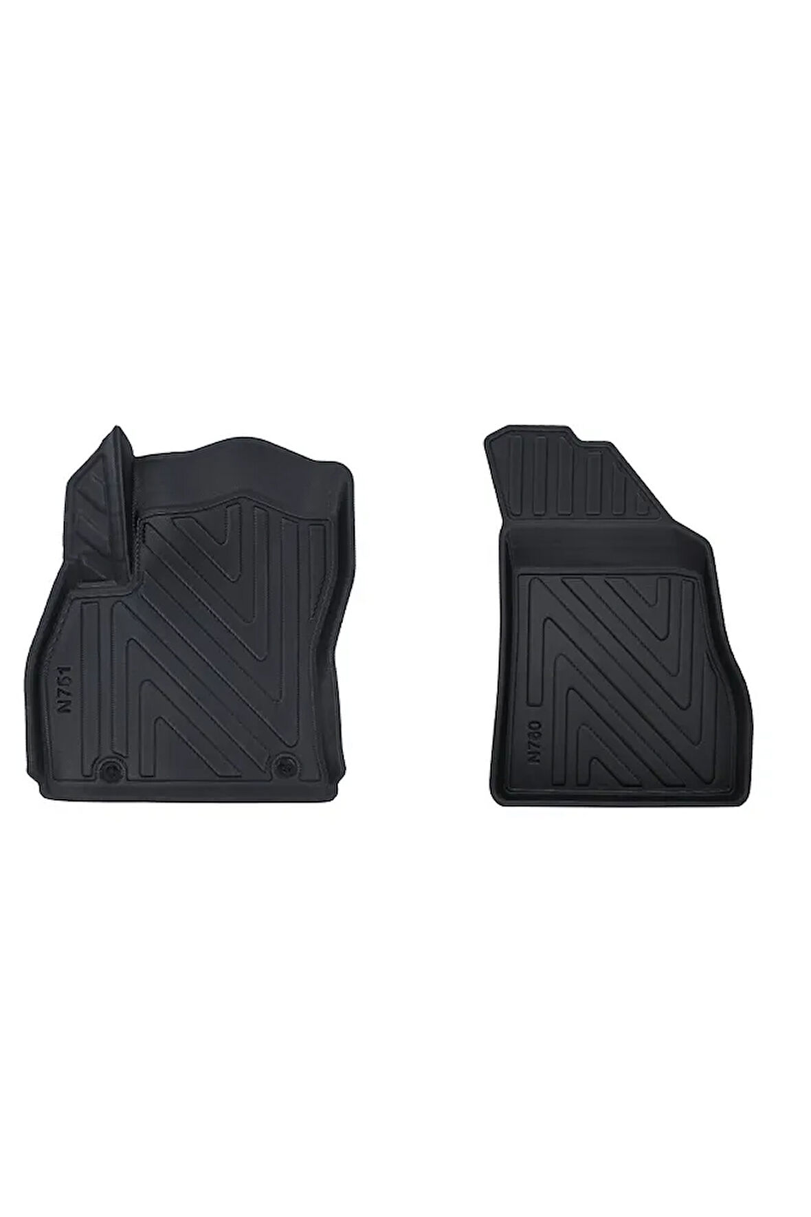 Citroen Nemo Panelvan 2007 Sonrasi ile Uyumlu Carbon Desenli Ultra Premium Havuzlu Oto Paspas