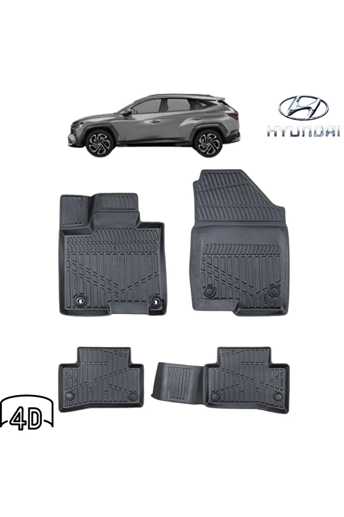  HYUNDAİ TUCSON 2024 4D Havuzlu Paspas 