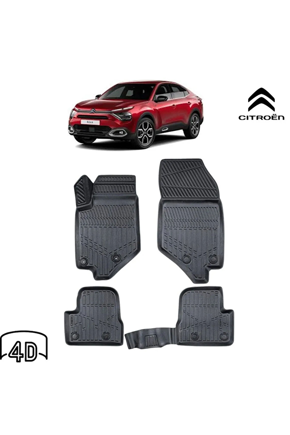  CİTROEN C4X ELEKTRİKLİ 2023   4D Havuzlu Paspas 