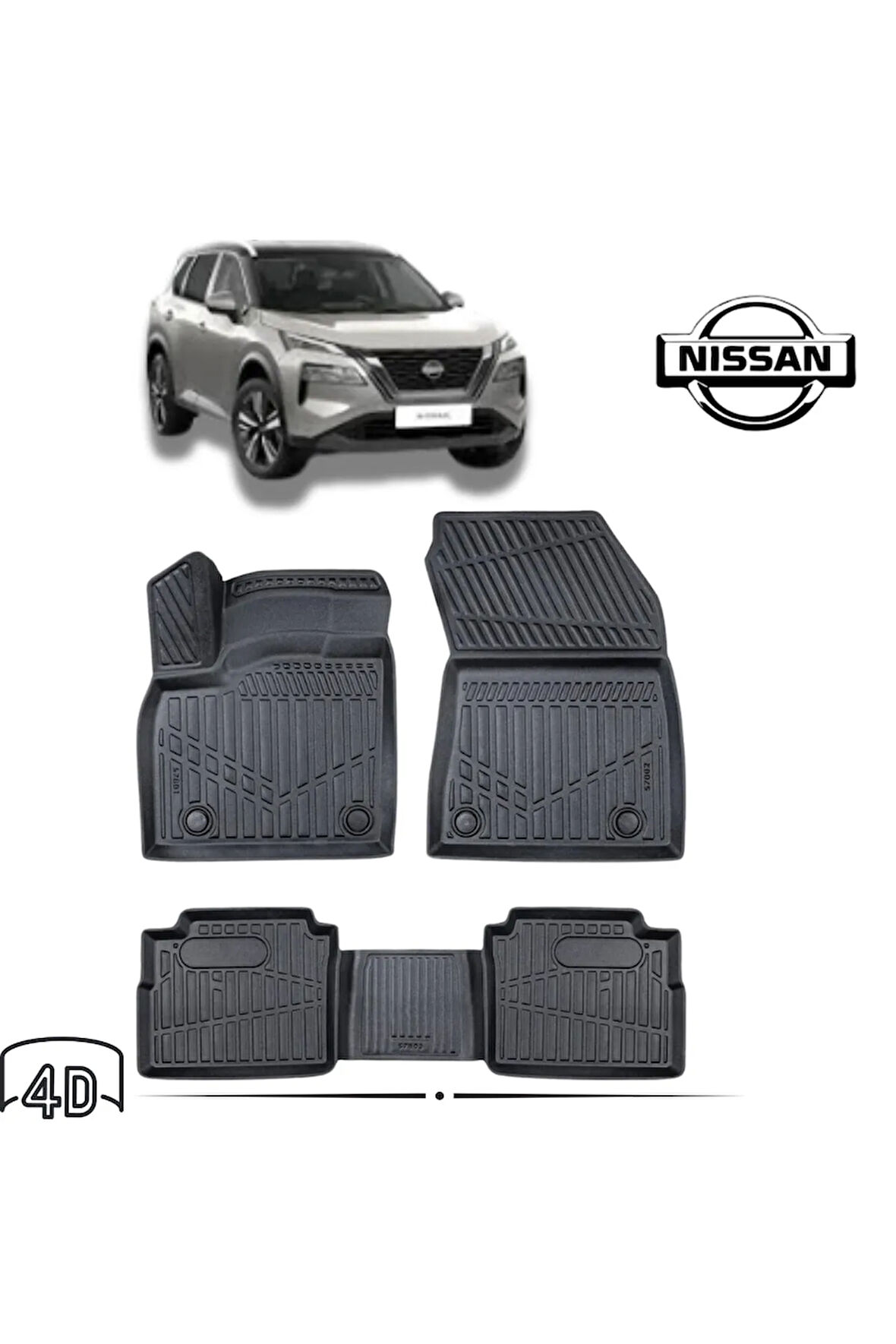  NİSSAN X-TRAİL E POWER 2024 4D Havuzlu Paspas 