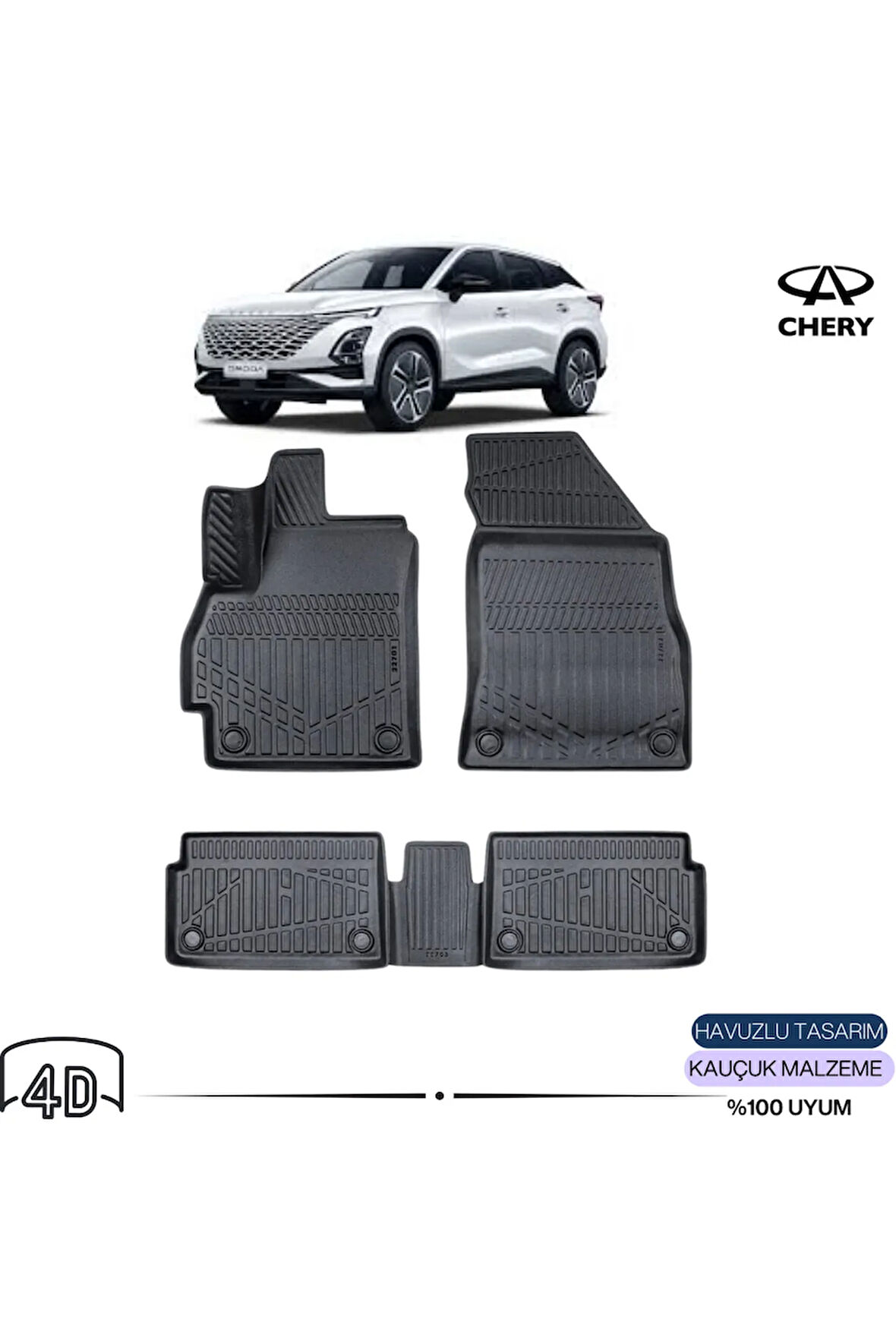  CHERY OMODA 5 2024 4D Havuzlu Paspas 