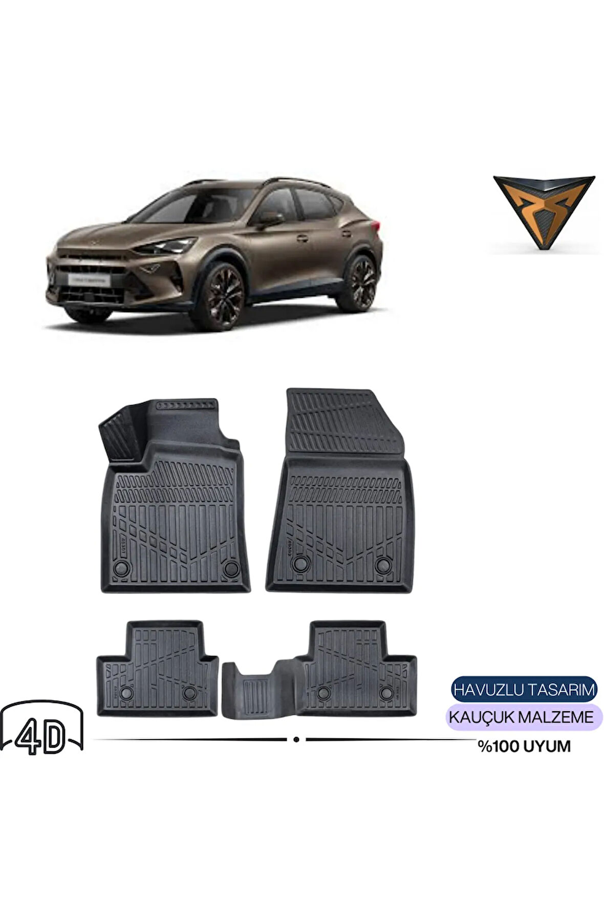  CUPRA FORMENTOR 2022 4D Havuzlu Paspas 