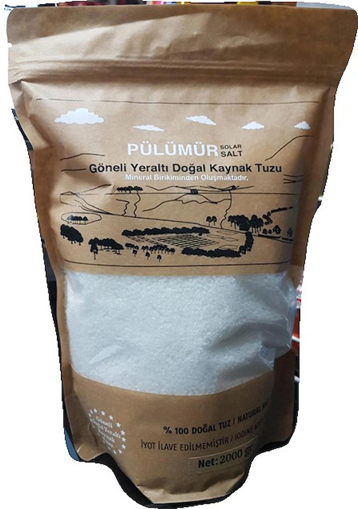 ÖĞÜTÜLMÜŞ PÜLÜMÜR TUZU 1 KG