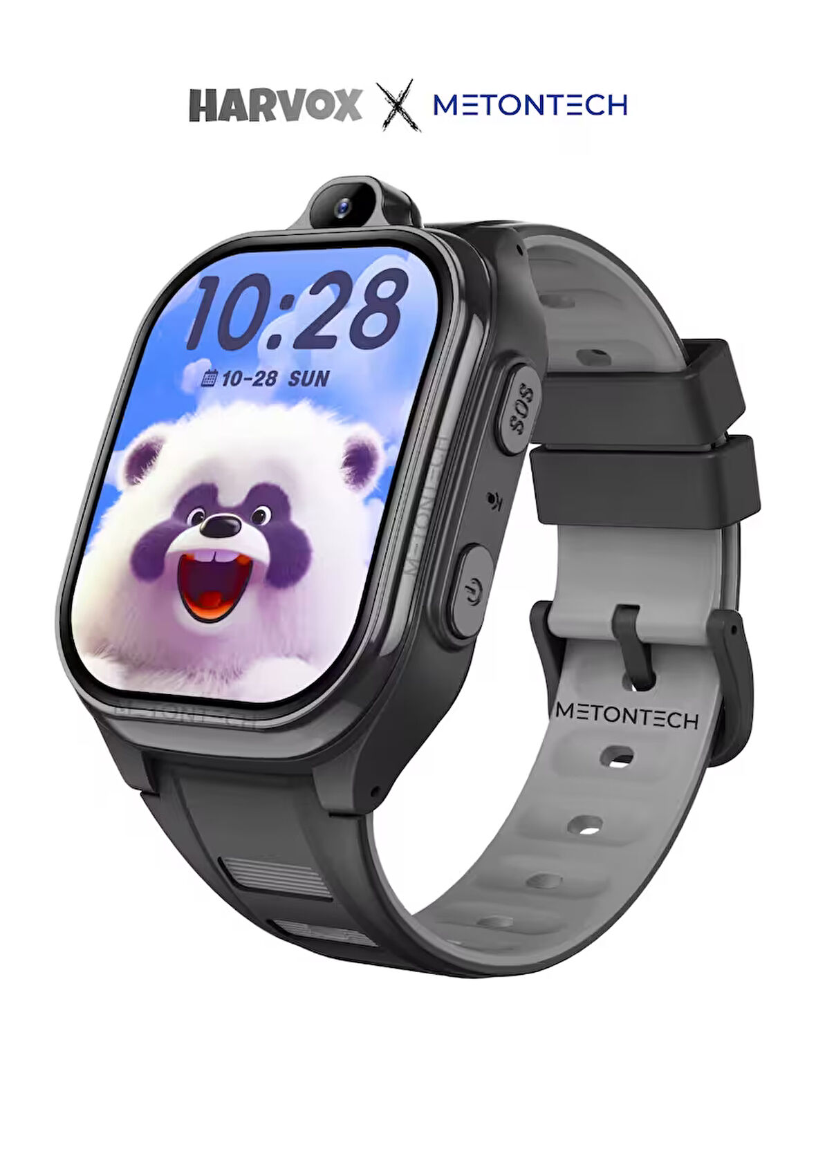 HARVOX HX Kids 4G Pro+ Plus Android Sim Kartlı Akıllı Çocuk Saati | GPS, Konum, Kamera, Görüntülü Görüşme, Yüz Tanıma Siyah